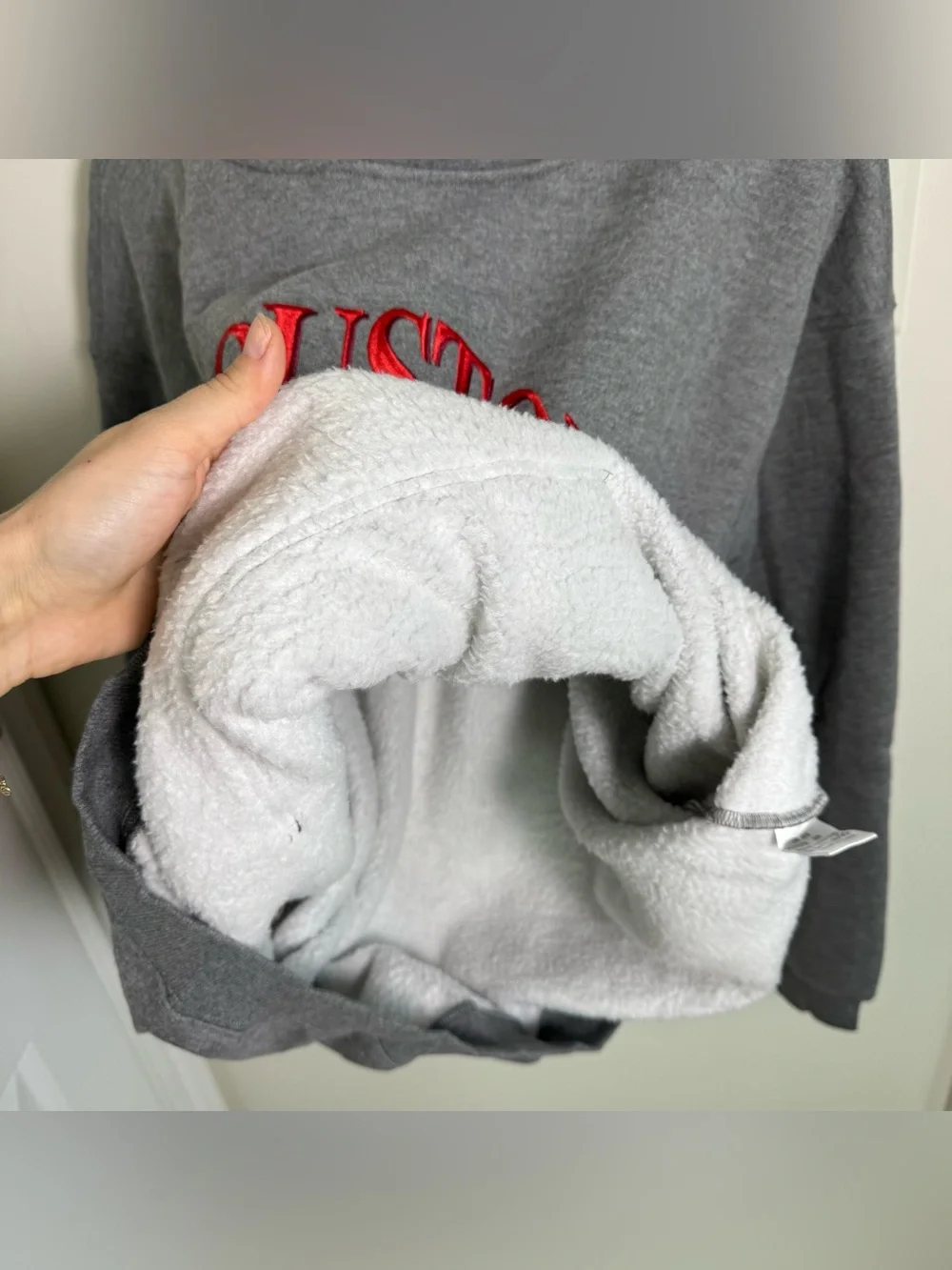 Traditions Collegiate Apparel Houston Oversized Hoodie L Heavyweight - Picture 8 of 9